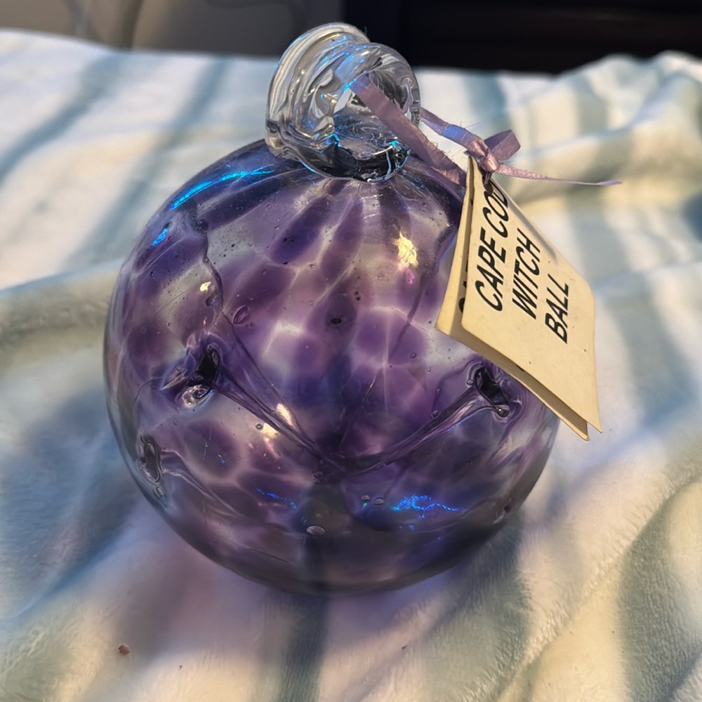 Cape cod glass witches ball